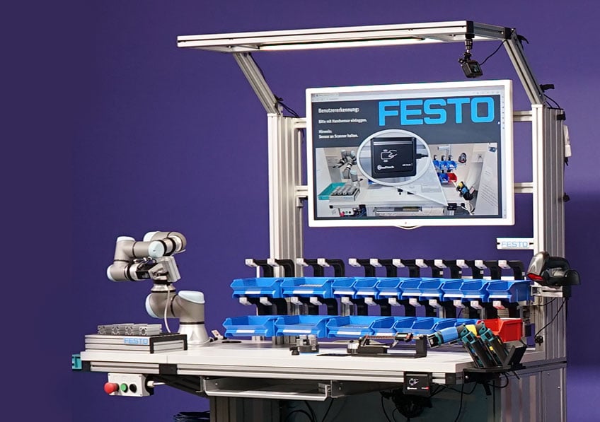 Clevr blog: Festo and CLEVR: Initiative to Revolutionize Industrial Automation Digital Workplace